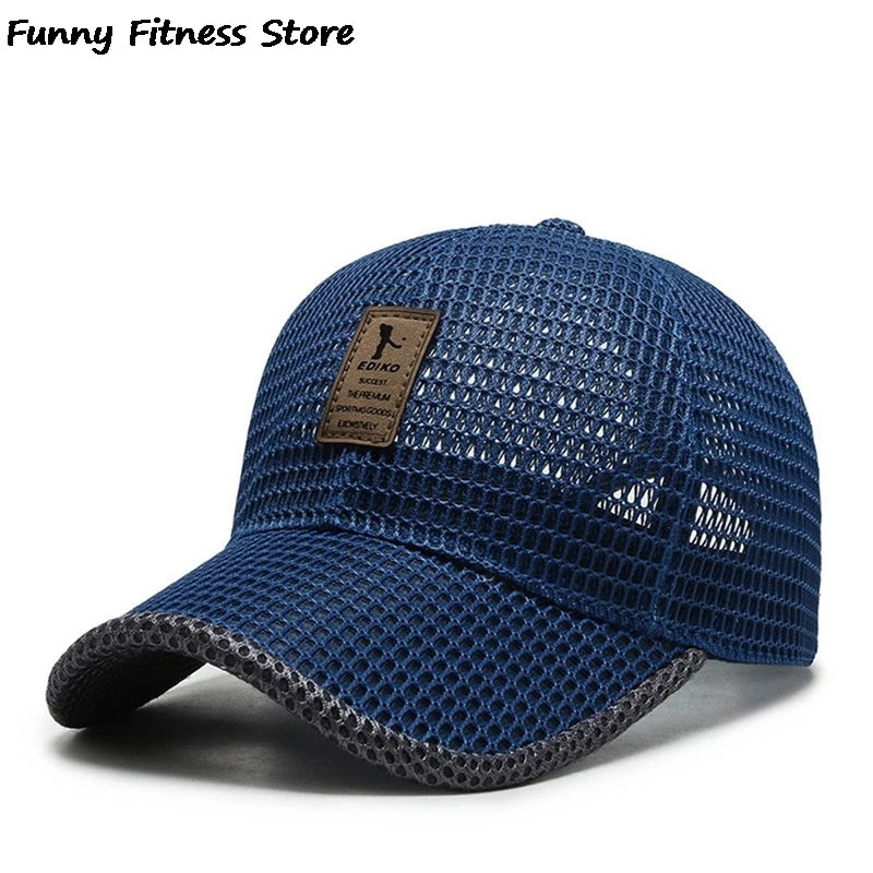 Breathable Mesh Sports Cap