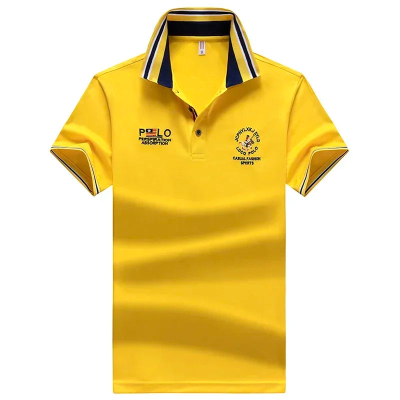 Men's Summer Golf Polo Shirt