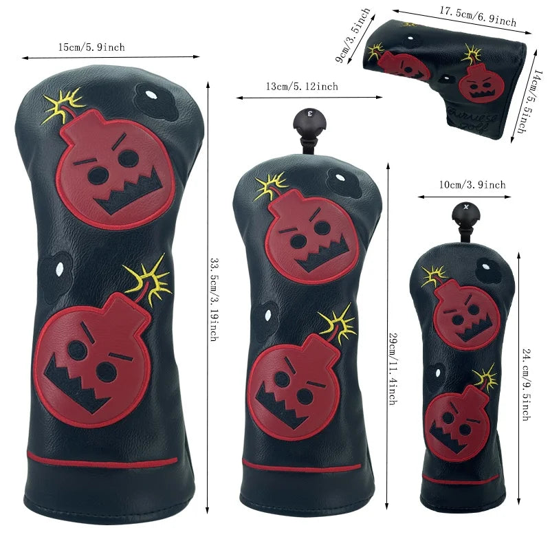 Cartoon Golf Headcovers Set