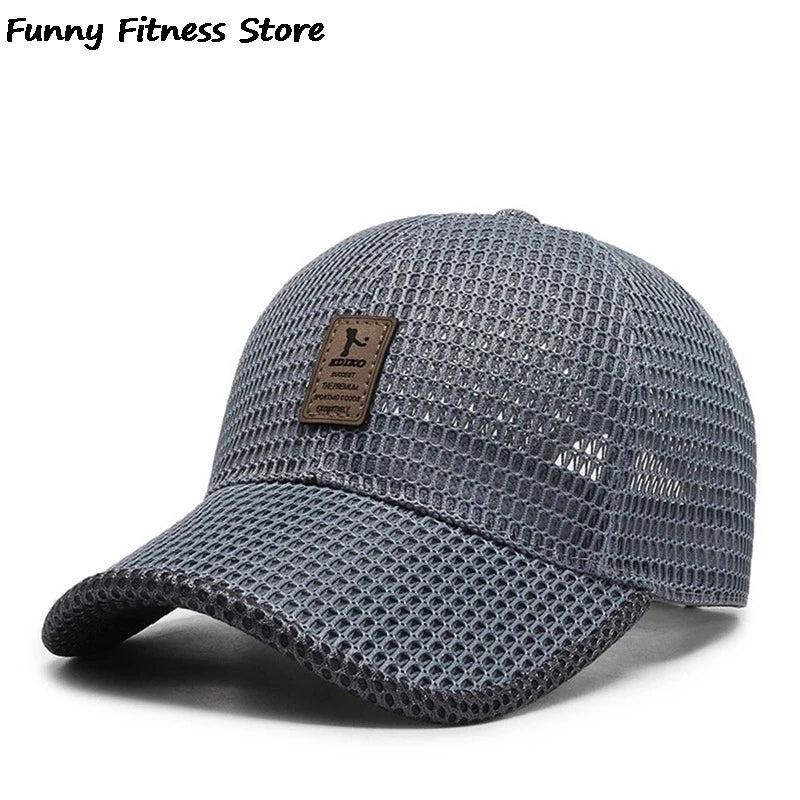 Breathable Mesh Sports Cap