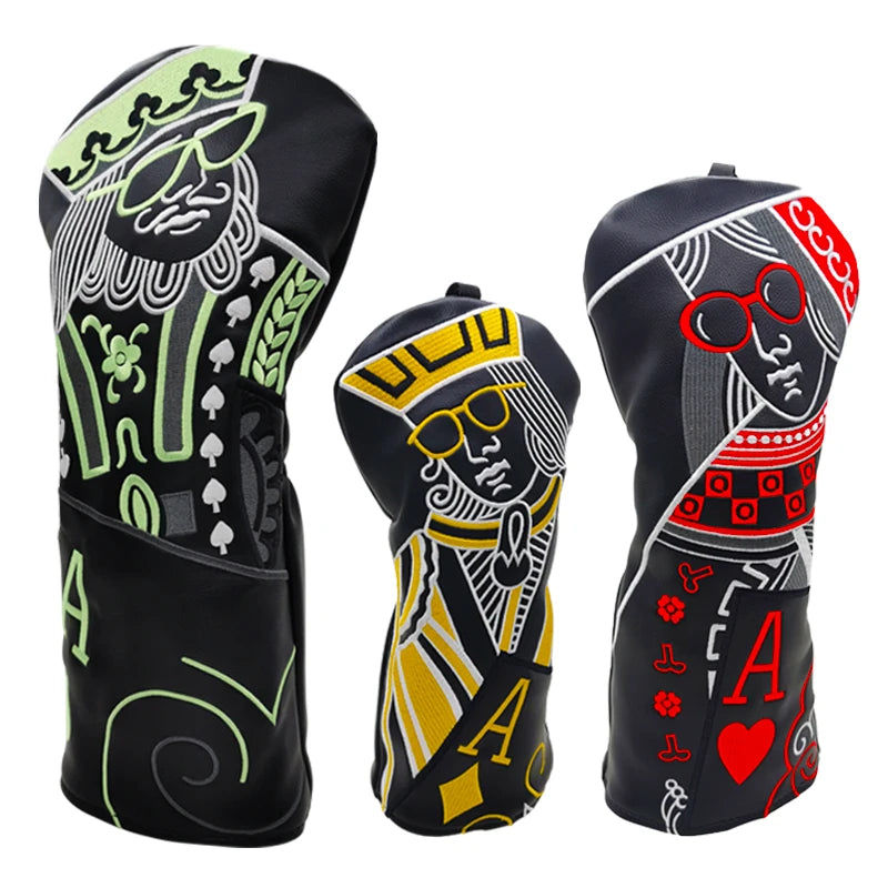 JQK Golf Club Headcovers PU Leather