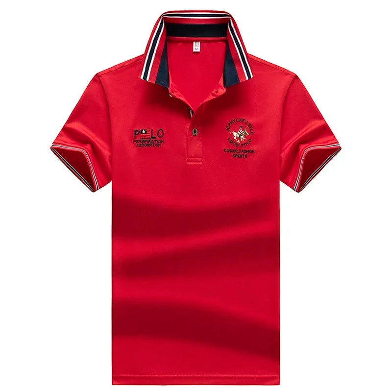 Men's Summer Golf Polo Shirt