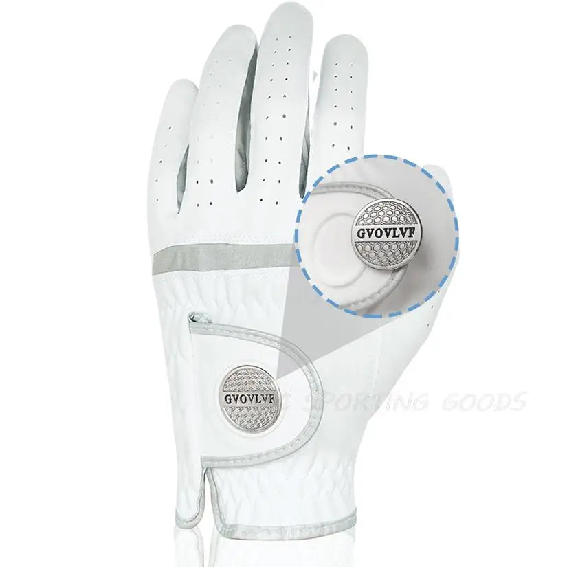 Men's Golf Glove with Marker