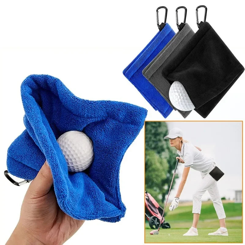 Compact Microfiber Golf Towel