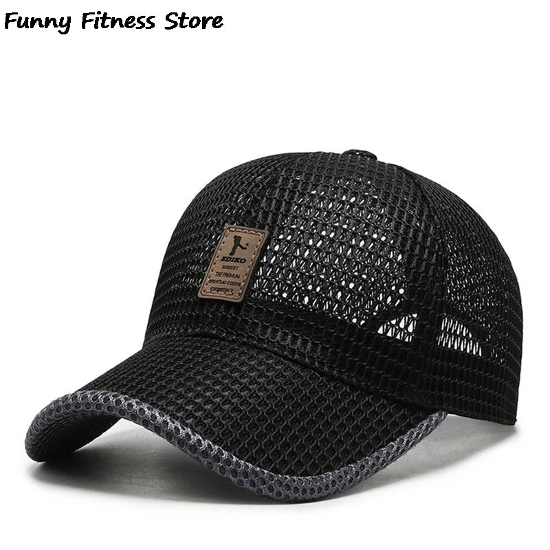 Breathable Mesh Sports Cap