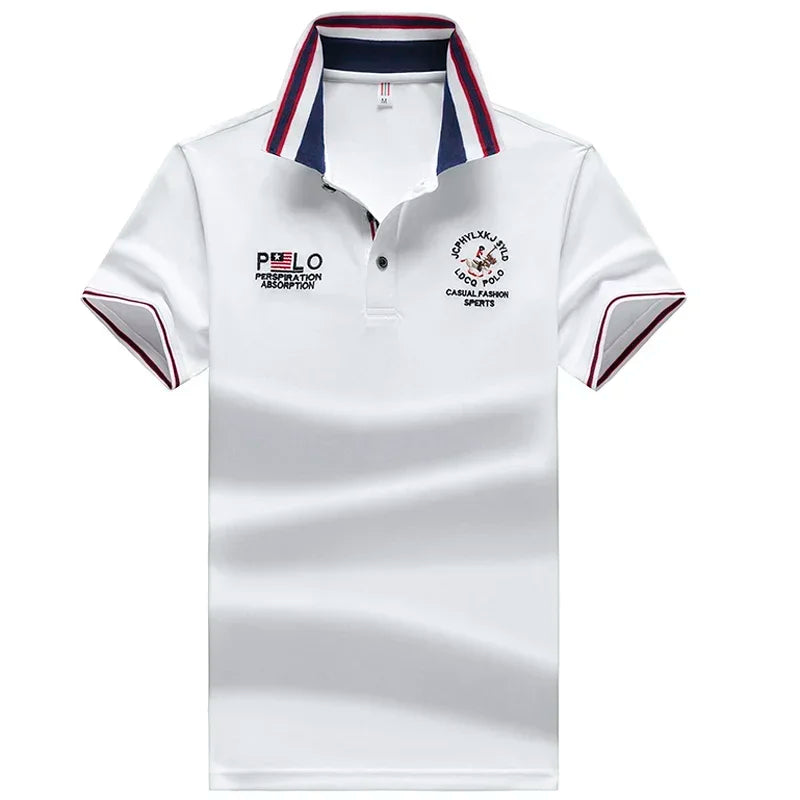 Men's Summer Golf Polo Shirt