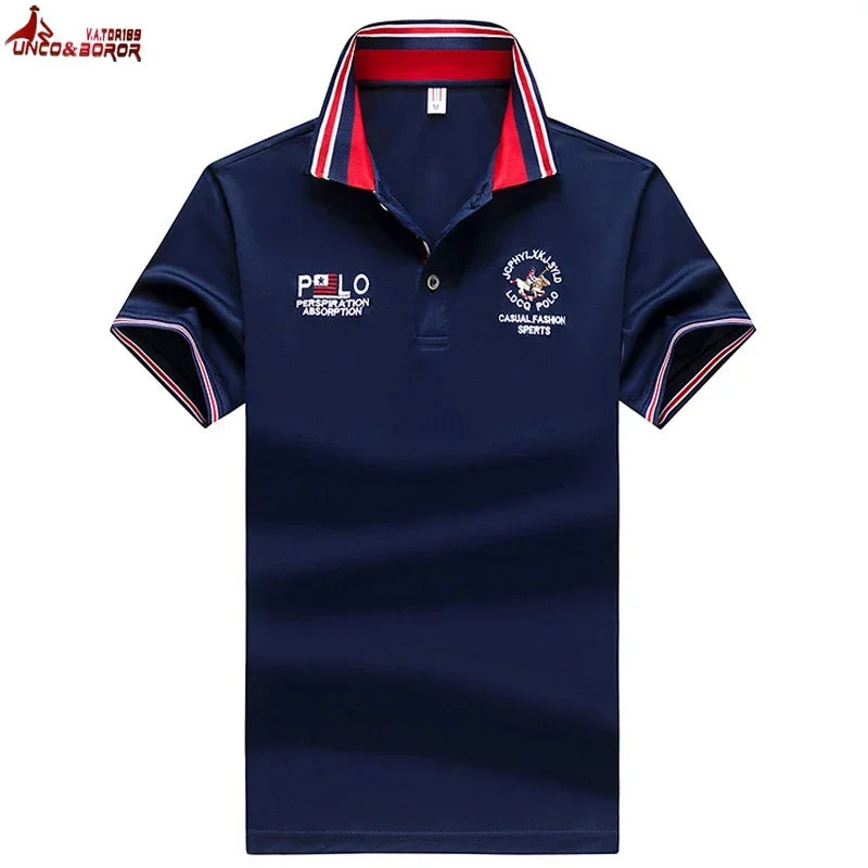 Men's Summer Golf Polo Shirt