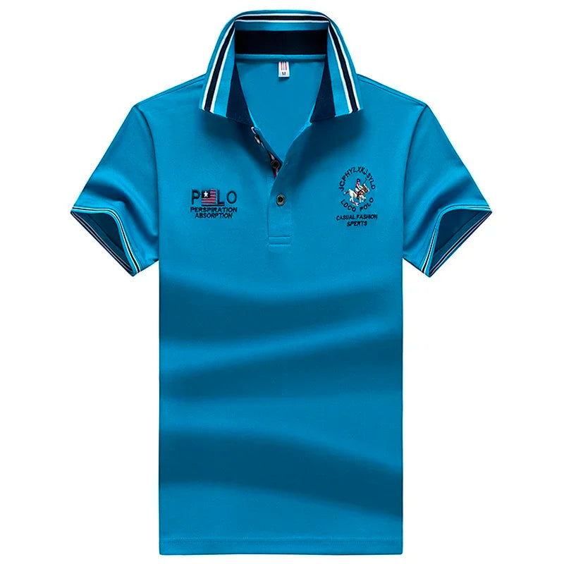 Men's Summer Golf Polo Shirt