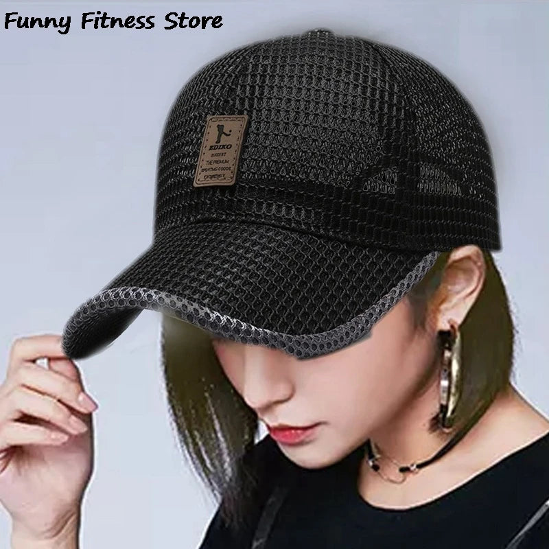 Breathable Mesh Sports Cap