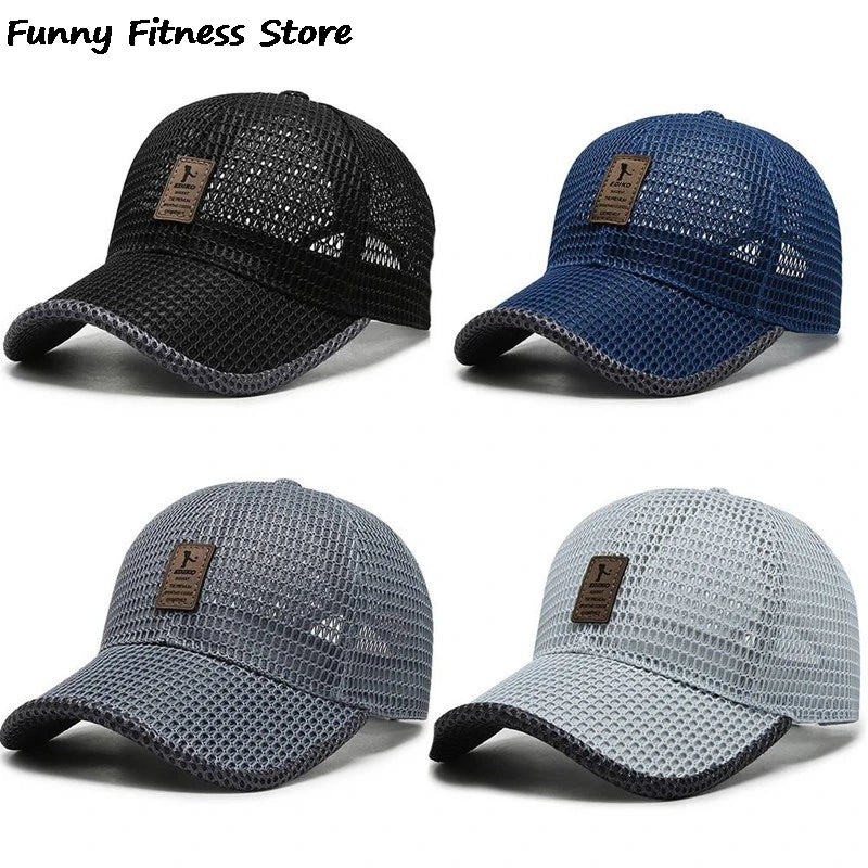 Breathable Mesh Sports Cap