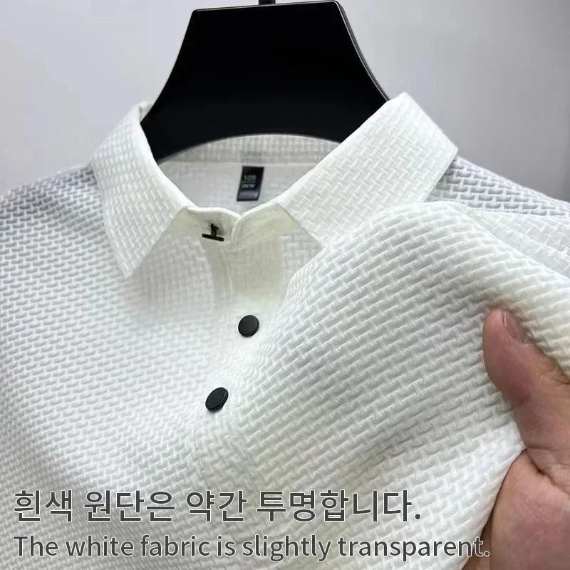 Men's Ice Silk Polo Shirt