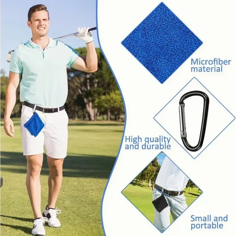 Compact Microfiber Golf Towel