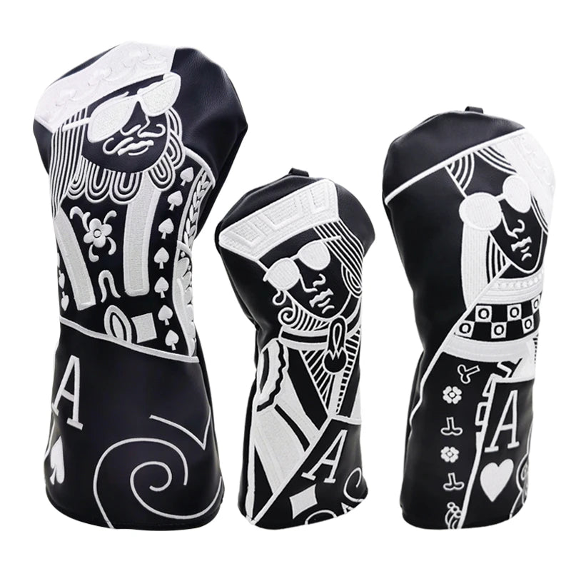 JQK Golf Club Headcovers PU Leather