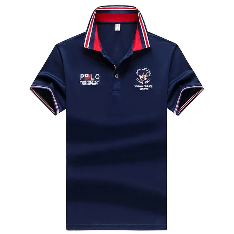 Men's Summer Golf Polo Shirt