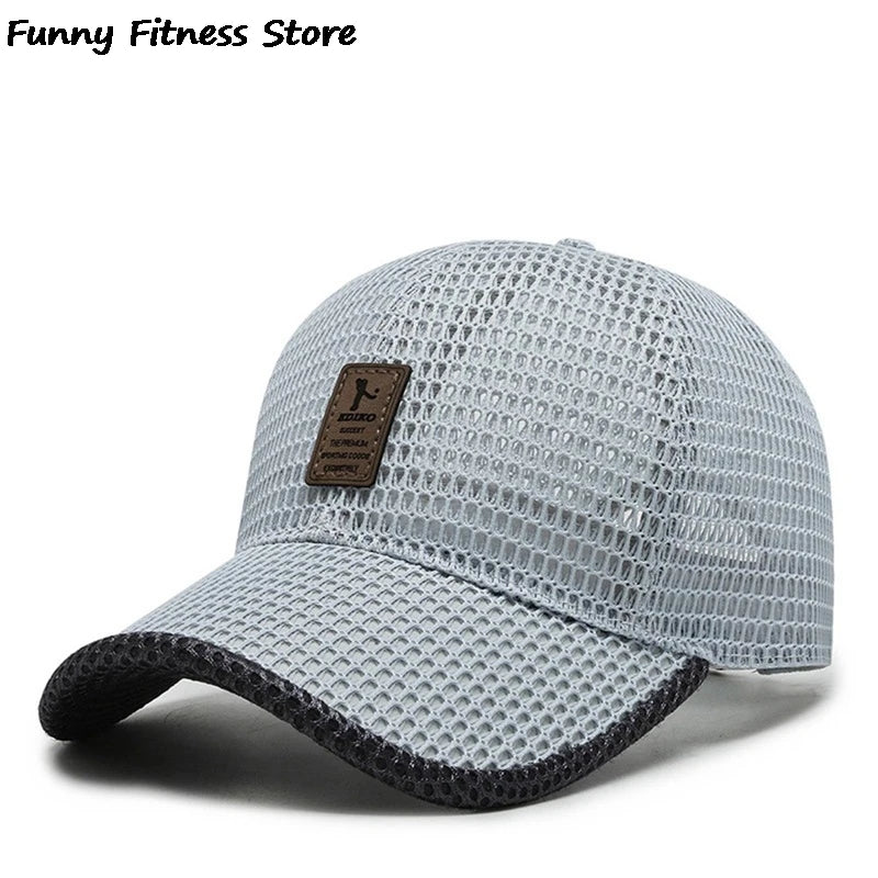 Breathable Mesh Sports Cap