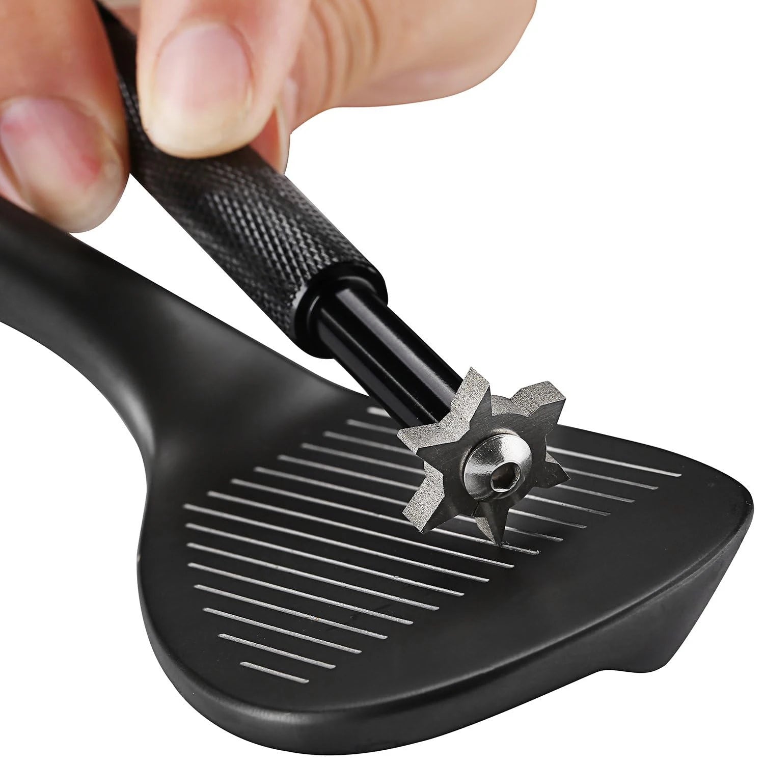 Golf Club Groove Sharpener Tool for Re-Grooving